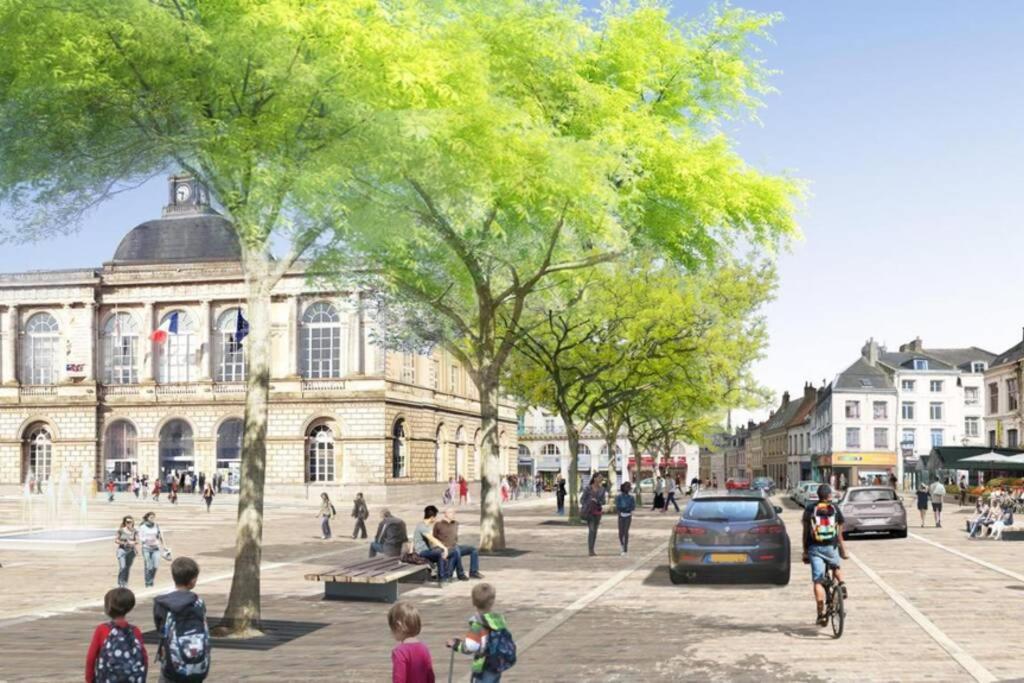 Duplex Ideal Famille, 2 Mn De St-Omer Centre Lejlighed Saint-Martin-au-Laert Eksteriør billede